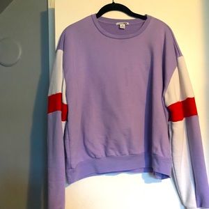 Color block sweatshirt